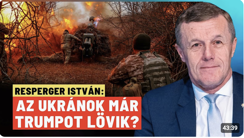 Ukrajna: kudarcba fulladt Donald Trump terve, nem lesz tűzszünet? - Resperger István